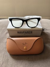 Ray-Ban Meta- Wayfarer large (Gen 2)  Clear Lenses- Matte Black