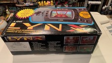 Atari Lynx II Deluxe pack, unused except for recent test, w/box, case, 1 game image