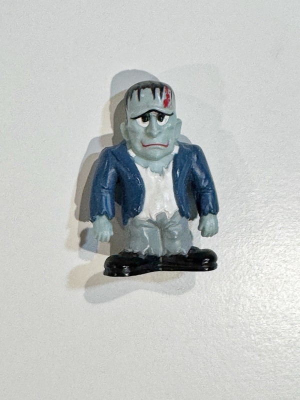 80s Vintage Russ Berrie Halloween Frankenstein Miniature Figureine 1.75" Tall NE