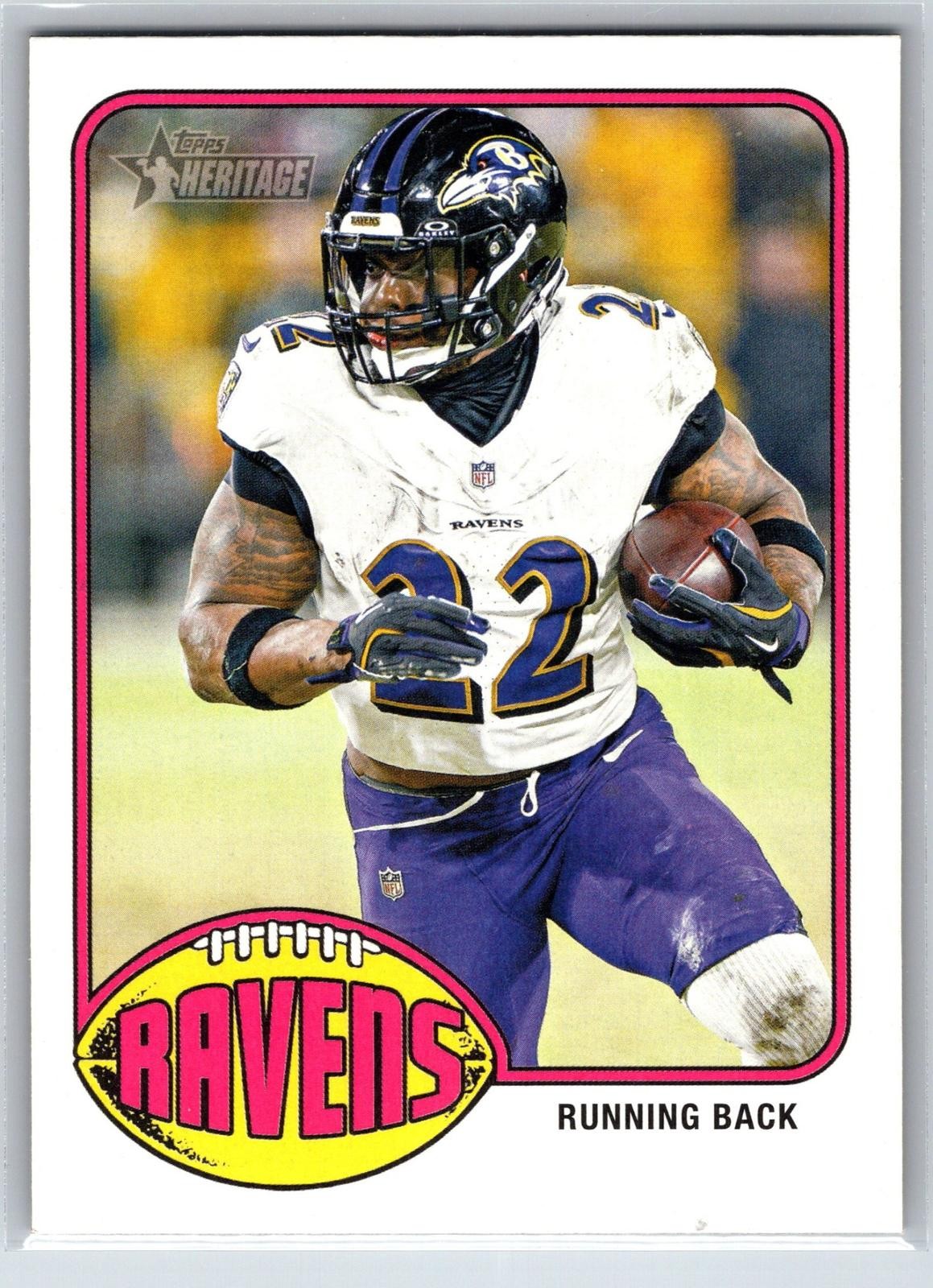 2026 Topps Heritage #94 Derrick Henry No Name SSP