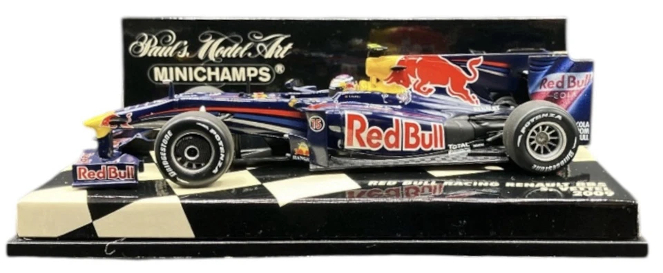 Minichamps 1/43 Red Bull Racing RB5 Sebastian Vettel 2009 400090015 - Image 2 of 4
