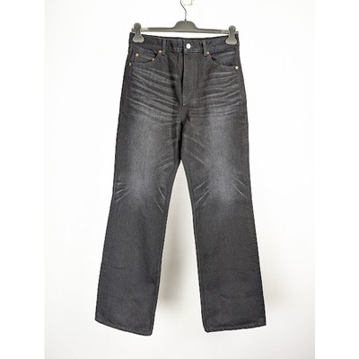 Saint Laurent Paris D35 70's Flare Denim Jeans in Black  33 BNWT