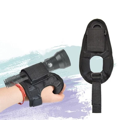 MARKENLOS Hand Gratis Licht Halter Handschuhe Tauchen Unterwasser Taschenlampe LED Holster