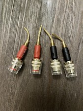 CNCESS CESS-220 Pin Banana Plug to 4mm Female Jack/Speaker Wire, 4...