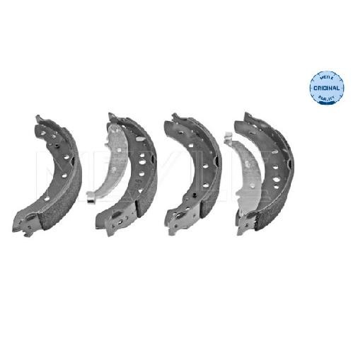 2X Bremsbackensatz Hinten FüR Peugeot 206 2A 2E 1.9 2.0 98 Bis 09 Meyle Teil-image