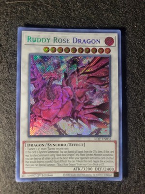 Yu-GI-Oh! Lightning Overdrive - Ruddy Rose Dragon LIOV-EN035