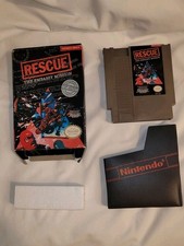 Rescue The Embassy Mission Nintendo Nes Witb Original Box Good Condition Used 