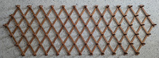 VINTAGE  X-Lg  75 Pegs Wood Accordion Wall Peg Rack Hanging Display Hats Jewelry