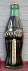 Vintage 1950s COCA-COLA 29 inch COKE BOTTLE ADVERTISING THERMOMETER SIGN