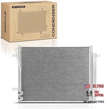 Air Conditioning Condenser Compatible with Volkswagen for Passat 2013-2019,