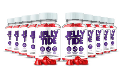 Jelly Tide Gummies, Max Strength Jelly Tide All Natural Supplement (10 pack)
