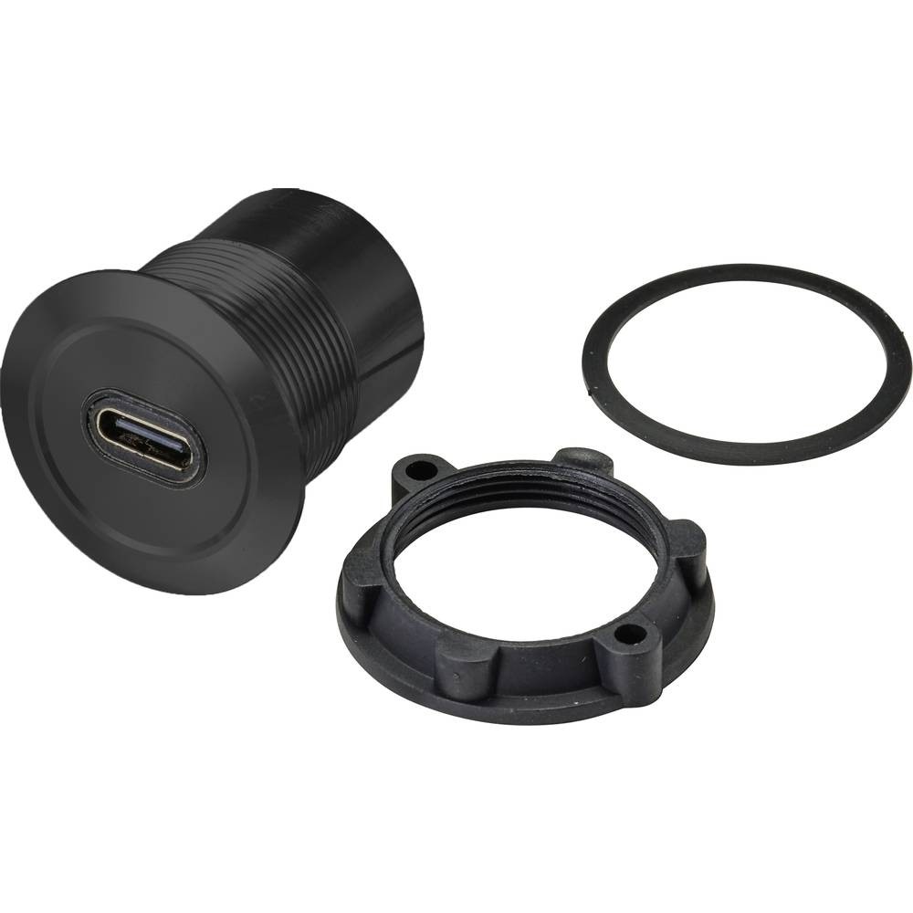 Prise femelle USB-C contre les faux contacts bloc de connexion USB 3.1 robuste