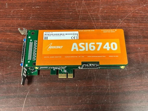 AudioScience ASI6740 Broadcast PCIe Sound Card #95