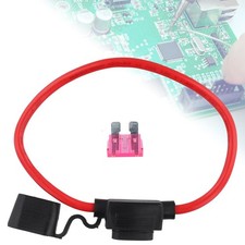 50A Fuse Holder In-Line 10 Gauge Waterproof 10 AWG Car Auto ATC Blade Fuse