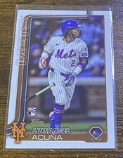 Luisangel Acuna 2025 Topps Series 2 Rookie RC #524 New York Mets