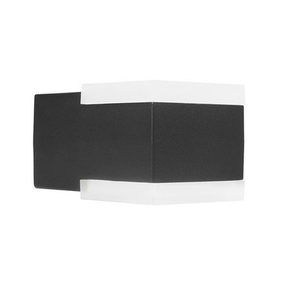 Smartwares OOL-50020 Schwarzes Up- und Downlight LED Außen Wandleuchte
