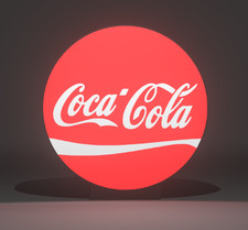 Coca Cola LED Lampe - USB betrieben Nachtlicht Ventilator bestes Geschenk Coca-Cola Leuchtbox 
