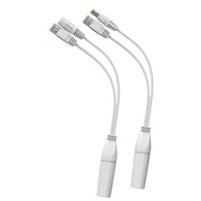Passive PoE Injector and Splitter Ethernet Accessory Use with Security Camera