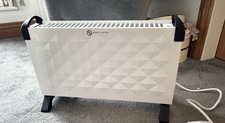 Challenge Diamond 2kw Convector Heater With 24Hr Timer | White| Safety Handles