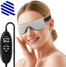 Heated Eye Mask Warm Compress for Dry Eyes USB Electric Heating Pad for Stye