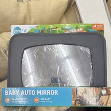 SafeFit Baby Auto Mirror Crash Tested Gray for Infant Toddler