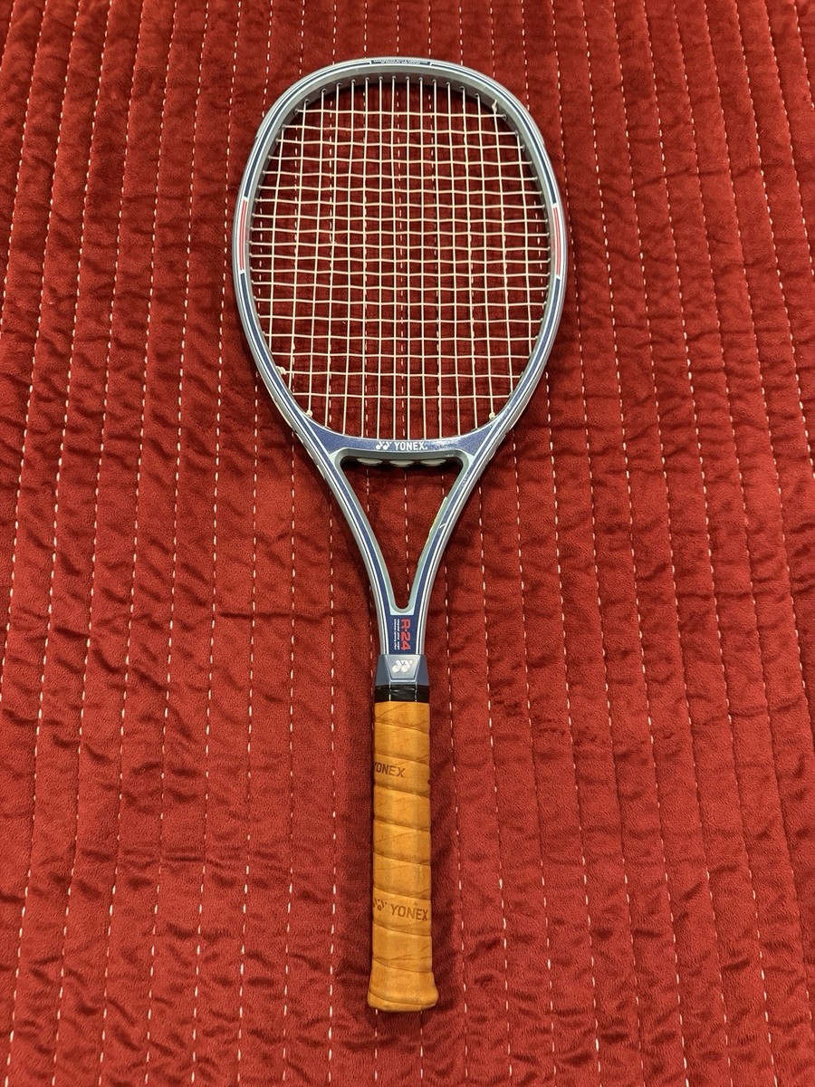 VINTAGE YONEX R-24 REXKING TENNIS RACQUET with Case and 4 1/4