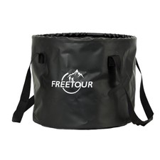 Collapsible Bucket 5 Gallon 20L Portable Folding Water Container Black Handle