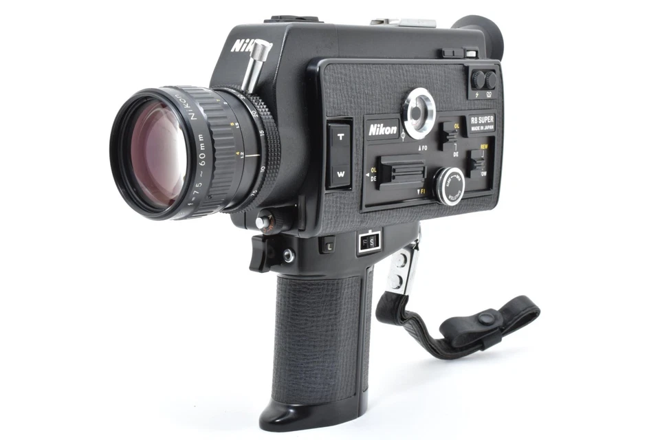 ALL Works!![Near MINT+ w/Hood] Nikon R8 Super 8mm Movie Film Camera From JAPAN - Image 2 of 4