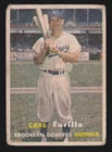CARL FURILLO dodgers 1957 TOPPS #45