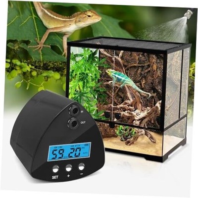 Reptile Mister System, Reptile Humidifier with LCD Screen, Mister for Reptile 