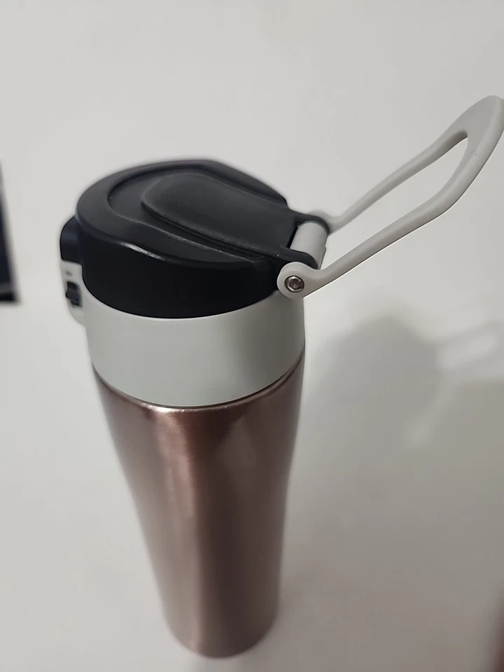 Garrafa de água de viagem de aço inoxidável calibre OGGI isolada água de café ouro RSE - Imagem 3 de 4