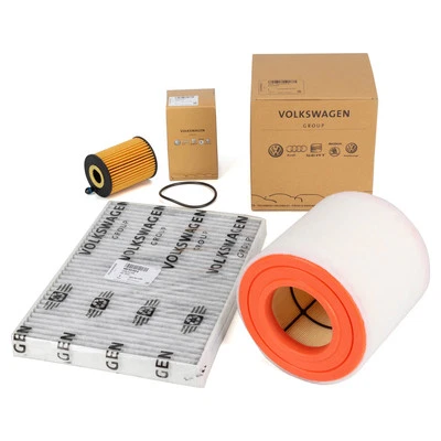 ORIGINAL AUDI Filterset Filterpaket 3-tlg A6 (C8) A7 (4K) 30/35/40TDI 136-204 PS - Bild 1 von 4