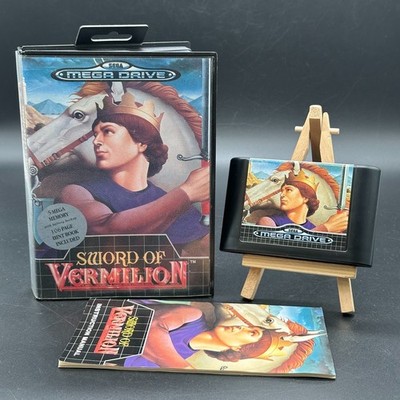 Sword of Vermillion - Sega Mega Drive inkl. Anleitung  