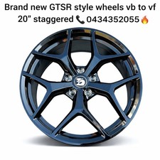 Vf Ve Wheels 20", Gtsr Style Hsv Maloo R8 Redline.