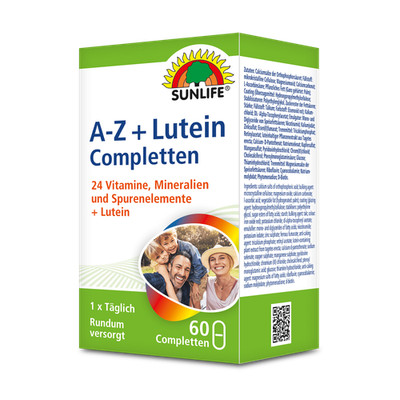 SUNLIFE  A-Z + Lutein Tabletten Rundumversorgung Nährstoffe Immunsystem Lutein G