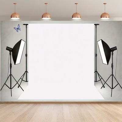 Professioneller Foto Hintergrund 180x235cm reinweiß | Fotograf Studio Backdrop