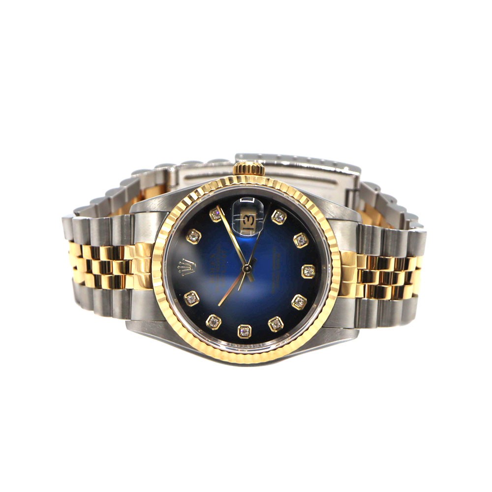 Rolex Datejust 16233G Stainless Steel / Diamond 36mm Box and Papers #KNW1675 image 6