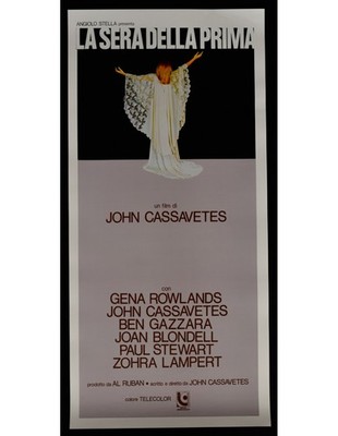 locandina LA SERA DELLA PRIMA John Cassavetes gene rowlands B273