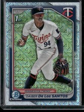 2024 Bowman Chrome - Prospects Mojo Refractors #BCP-185 Daiber De Los Santos