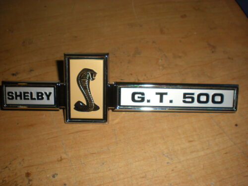 1967 SHELBY GT500 GT-500 MUSTANG COBRA FRONT GRILL GRILLE EMBLEM NEW S7MS-8213 - Picture 1 of 4