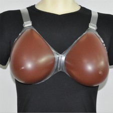 Silicone Breast Full Plate Fake Self-adhesive Breast Crossdresser Enhancer