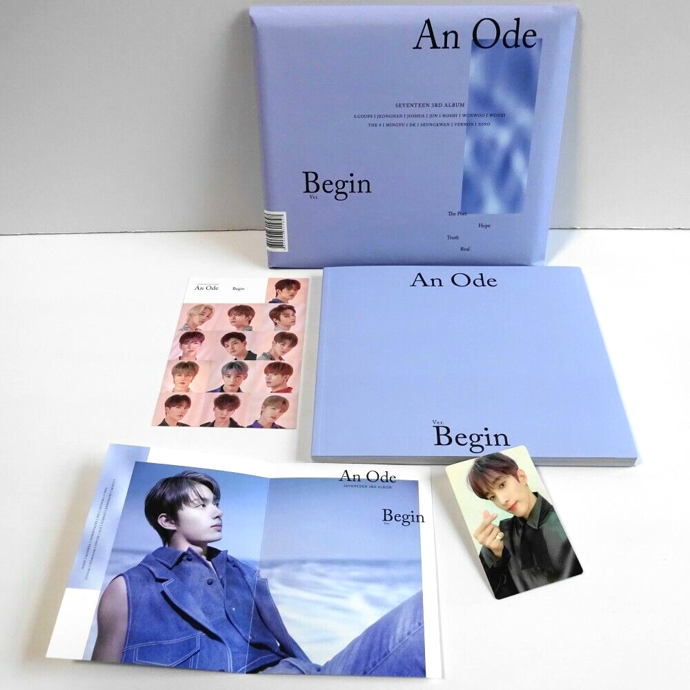 SEVENTEEN An Ode Begin Ver CD + PHOTOCARD