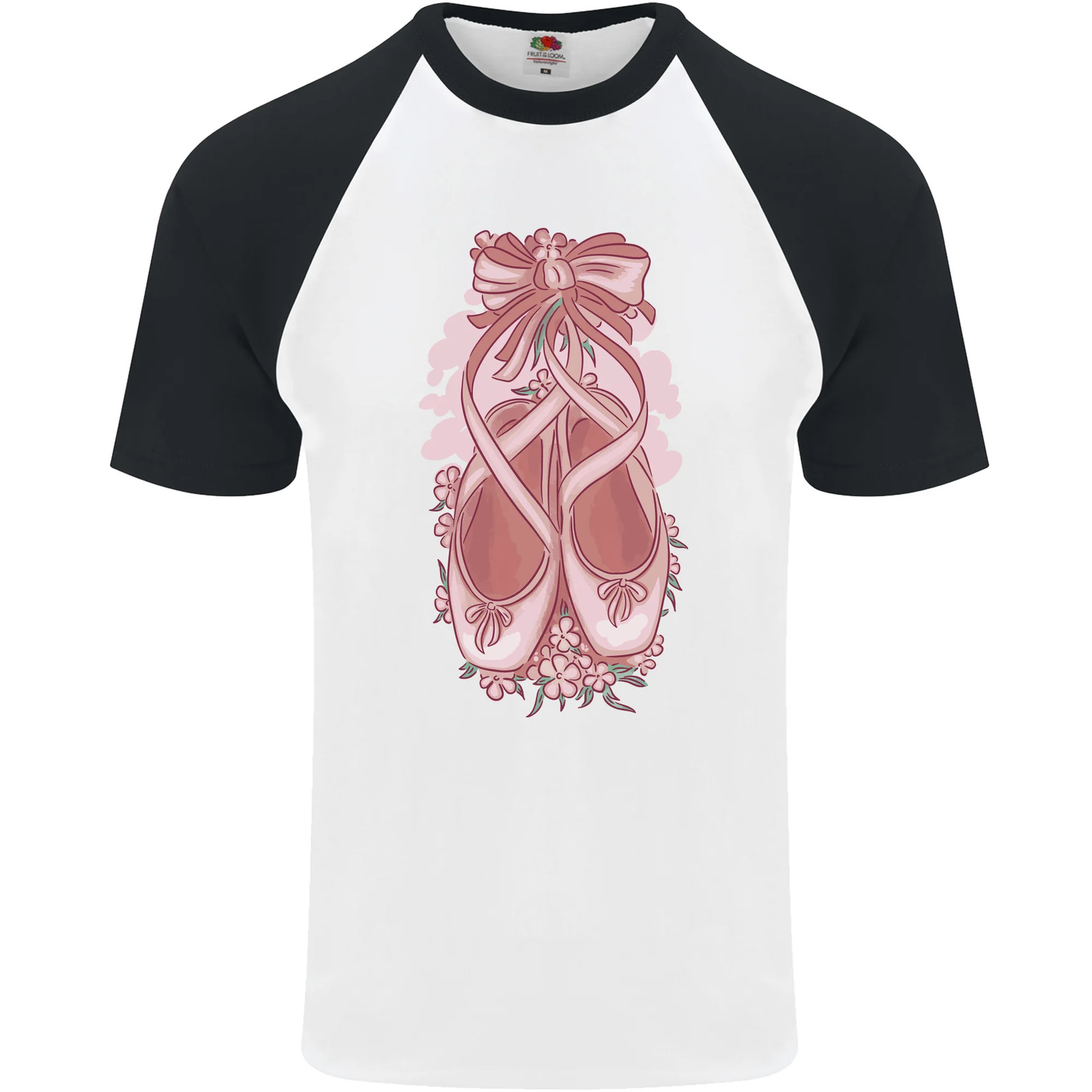 Bailarinas Ballet Baile Hombre S/S Béisbol Camiseta