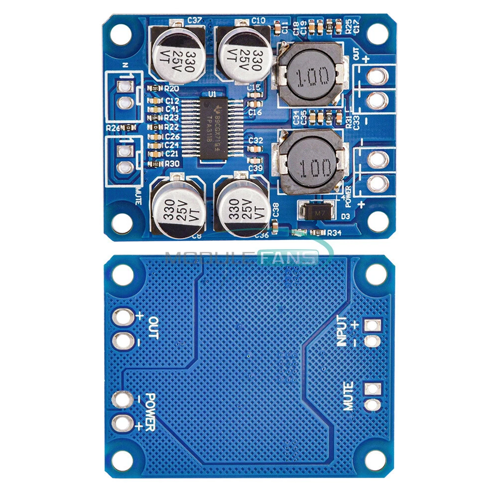 TPA3118 Mono Amplifier Module Pinout, Features Datasheet