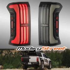 Alpharex Fit 2024 Toyota Tacoma NOVA-Series LED Alpha-Black Tail Lights Pair