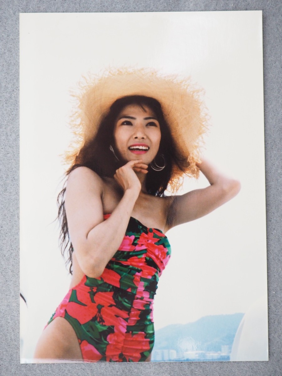 Vintage Photo1980-90s, Japanese swimsuit lady, 14291 | eBay