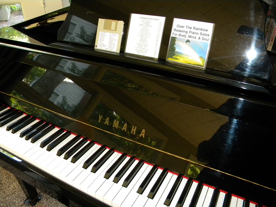 25 Relaxing Piano Solos on Floppy Disk choose MIDI, Yamaha PianoSoft