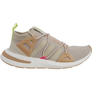 tan adidas running shoes