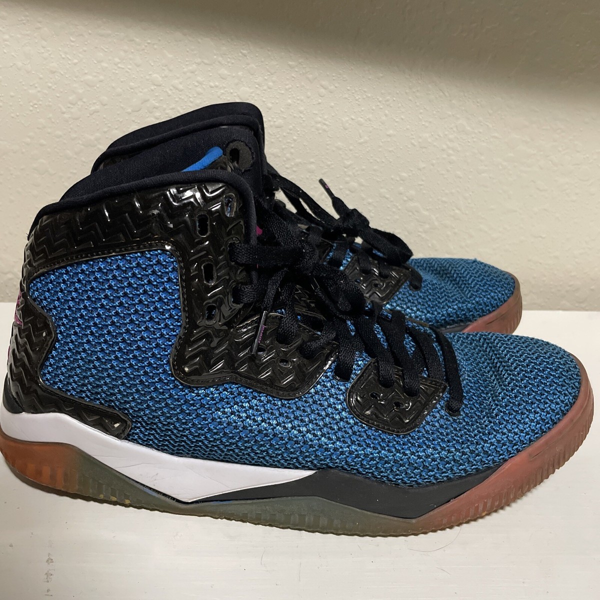 ynsb※ Nike Air Jordan Spike Forty BG Black Pink Blue Atomic YA DIG