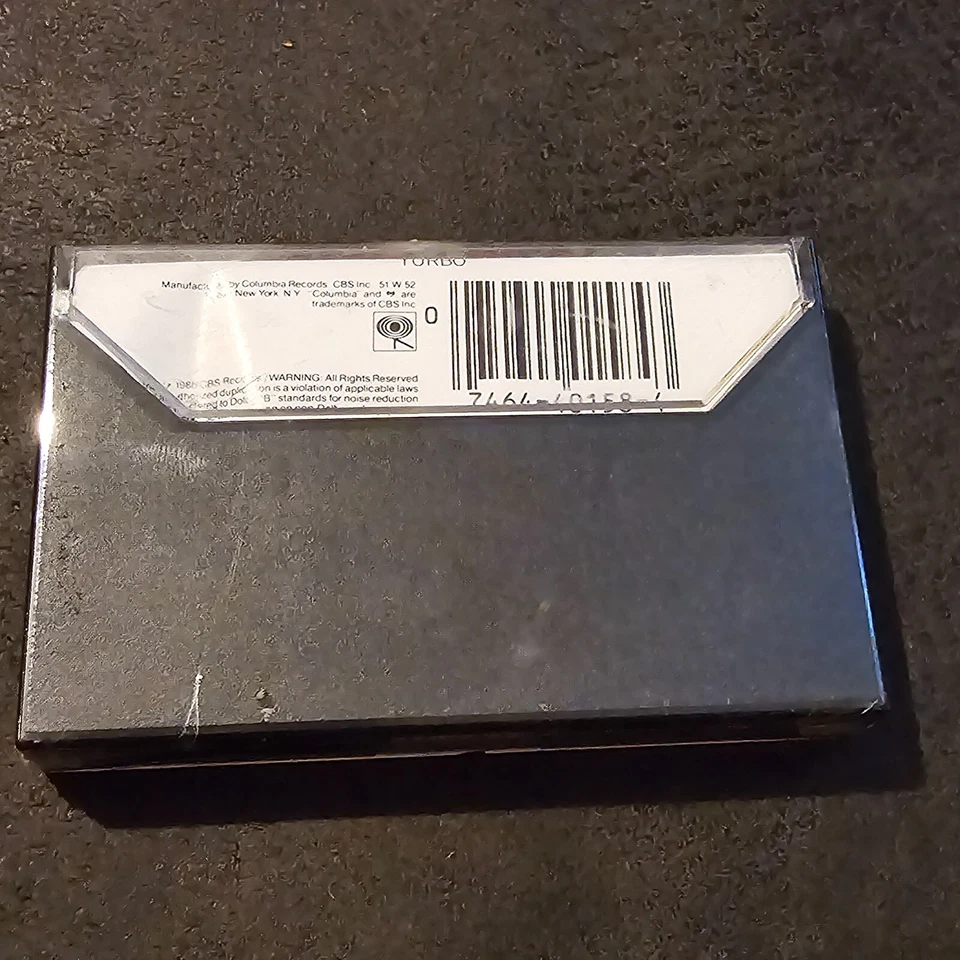 Judas Priest Turbo SEALED Columbia OCT-40158 Cassette Dolby 1986 Heavy Metal - Image 3 of 4